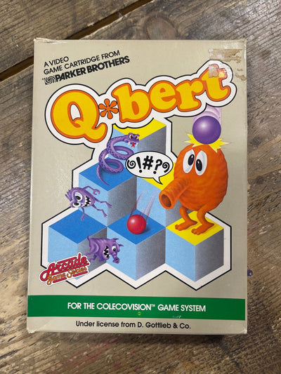 Videogioco Colecovision Q*Bert CIB Retrogame