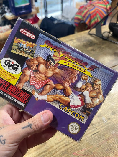 Gioco Super Nintendo Street Fighter 2 turbo Retrogame