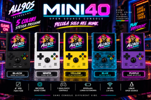 🔥 ALL90S MINI40 – 4” RETRO POWER 🔥 PIÙ DEFINITA. PIÙ NOSTALGIA.
