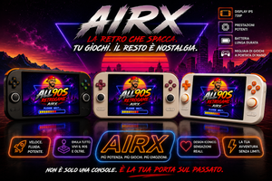 AIR X 5.5” Android 14 – 64GB STOCK / 128GB ALL90S EDITION
