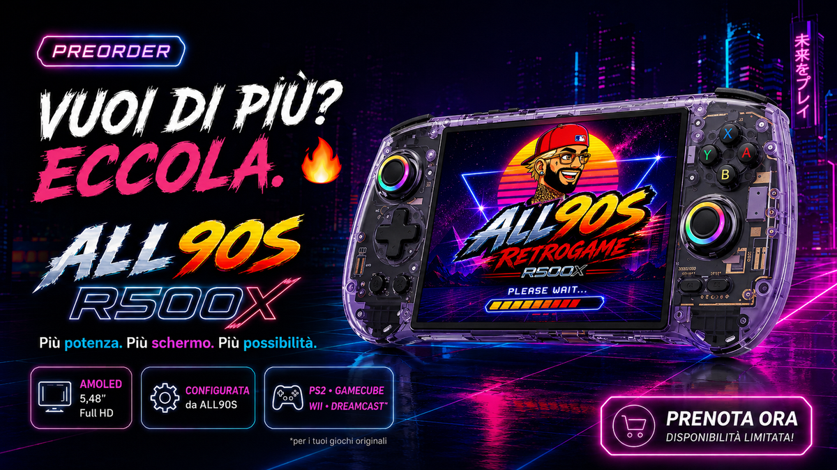 ALL90S R500X – 12GB/256GB • AMOLED FULL HD • NEXT LEVEL EDITION