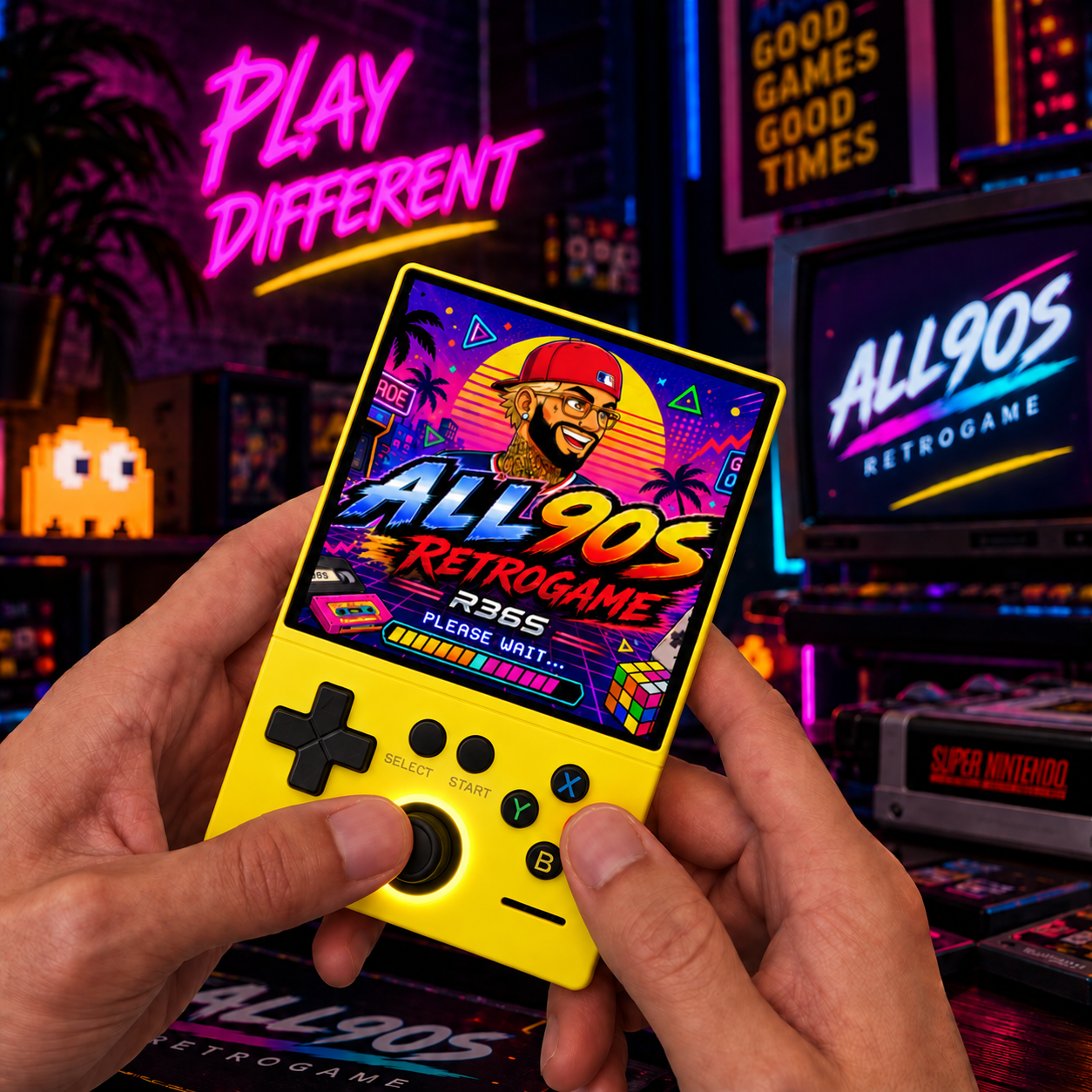 🔥 ALL90S MINI40 – 4” RETRO POWER 🔥 PIÙ DEFINITA. PIÙ NOSTALGIA.