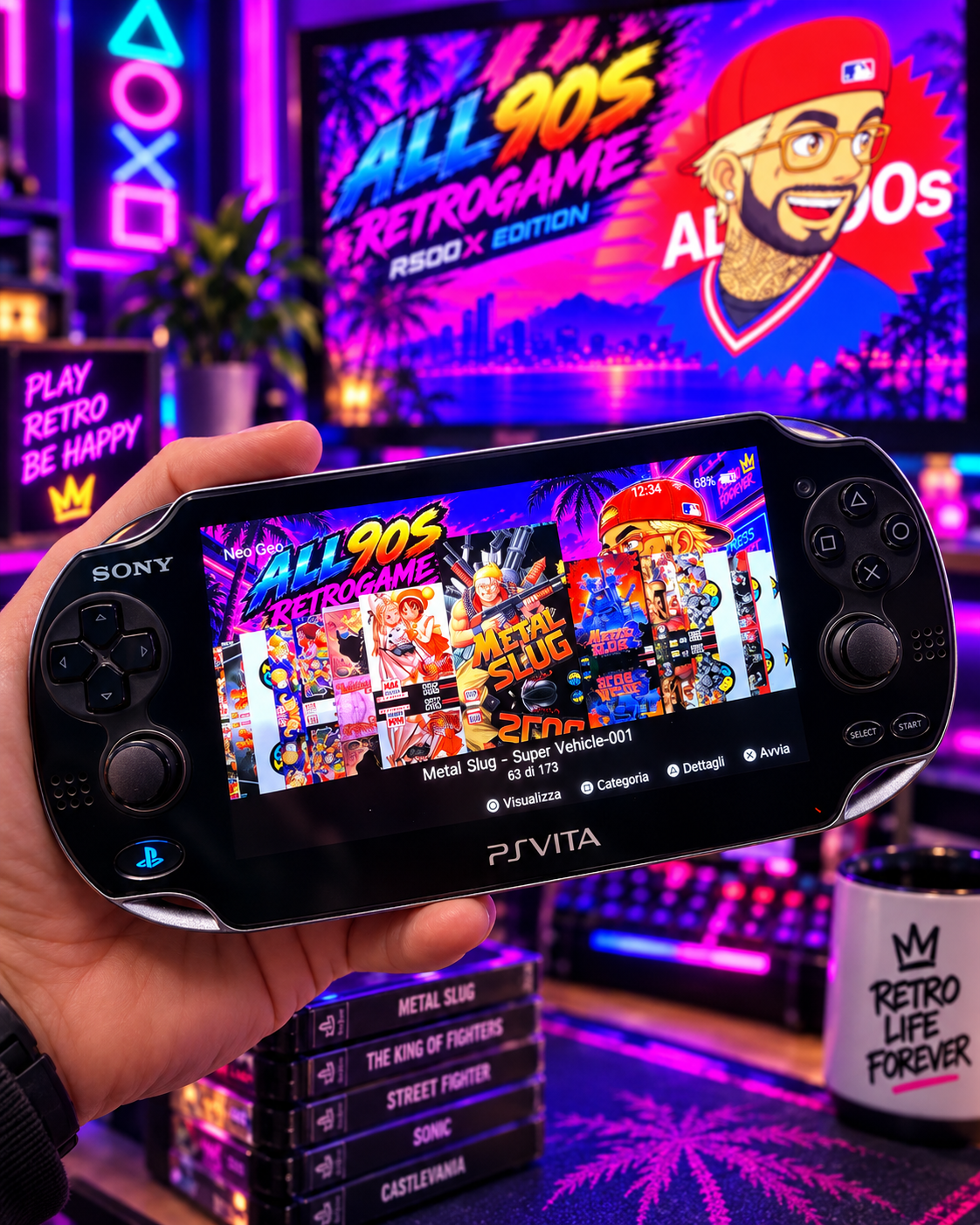 PSVITA 🔥 ALL90S XFLOW EDITION — LA LEGGENDA TORNA A VIVERE 🎮✨