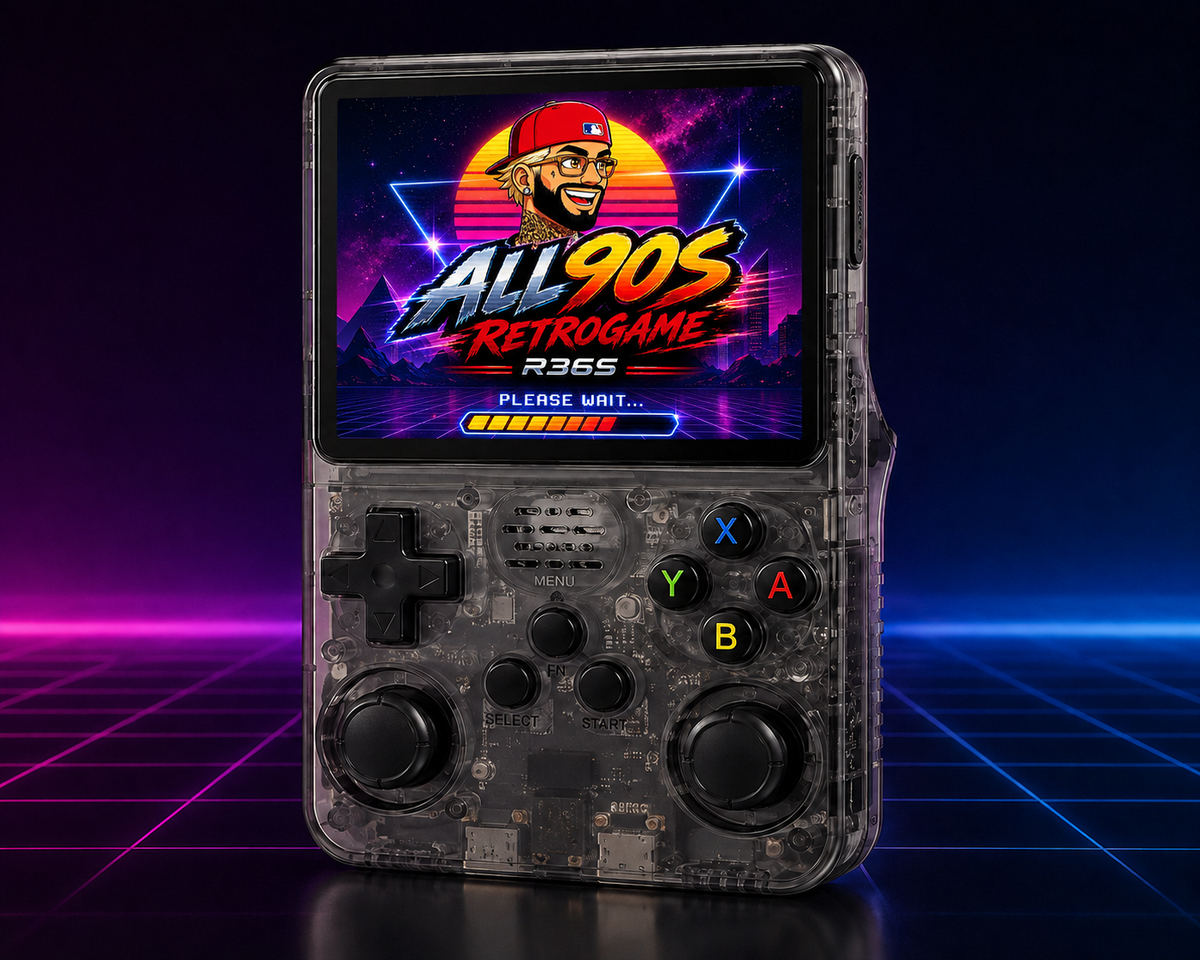 R36S ALL90S EDITION ARKOS CUSTOM  Doppio Chip RAM • Rockchip RK3326