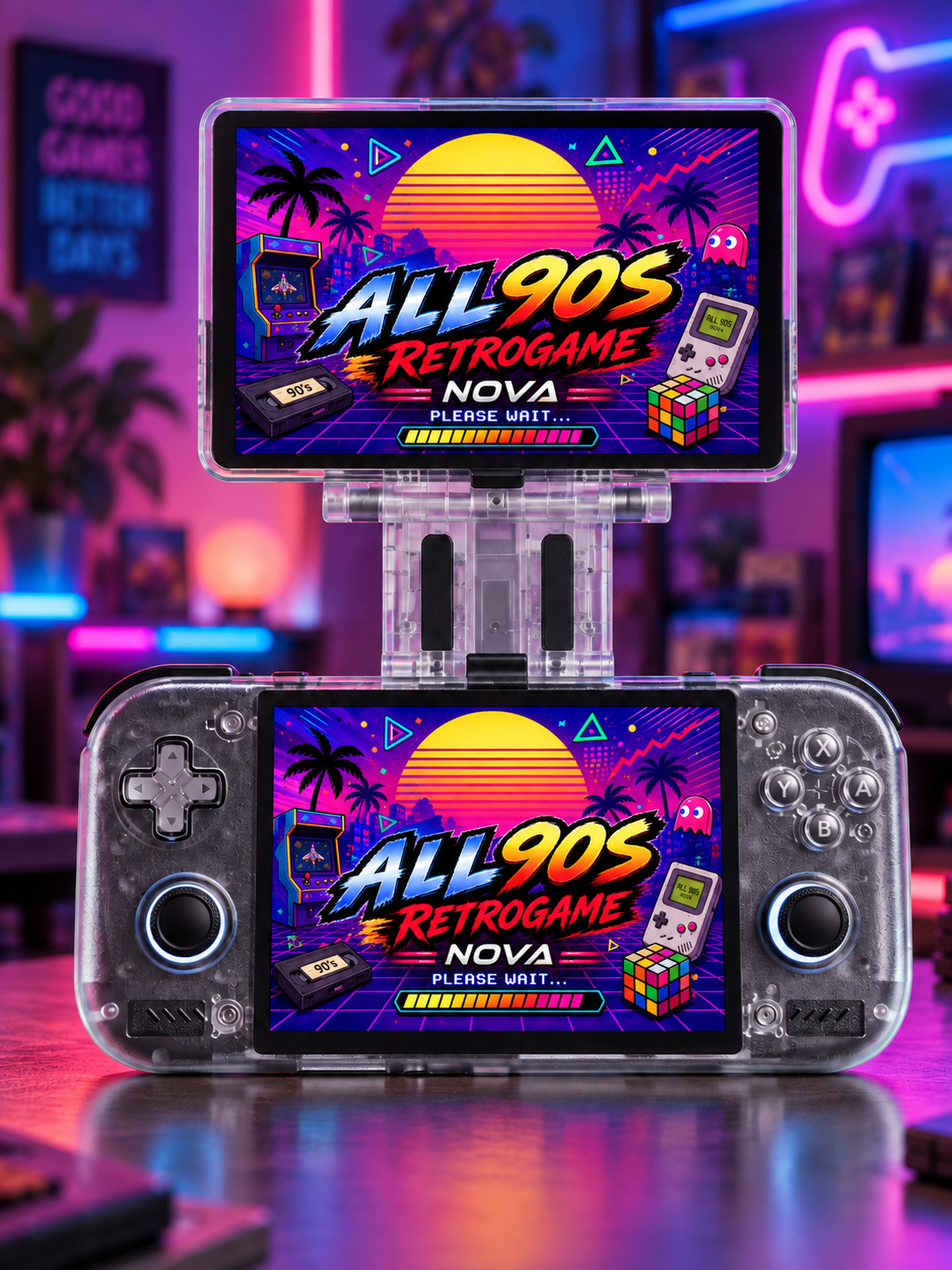 RETROID ALL90S NOVA 🚀 | AMOLED 4,5” 120Hz • QCS8550 • Android 13 • Wi-Fi 7